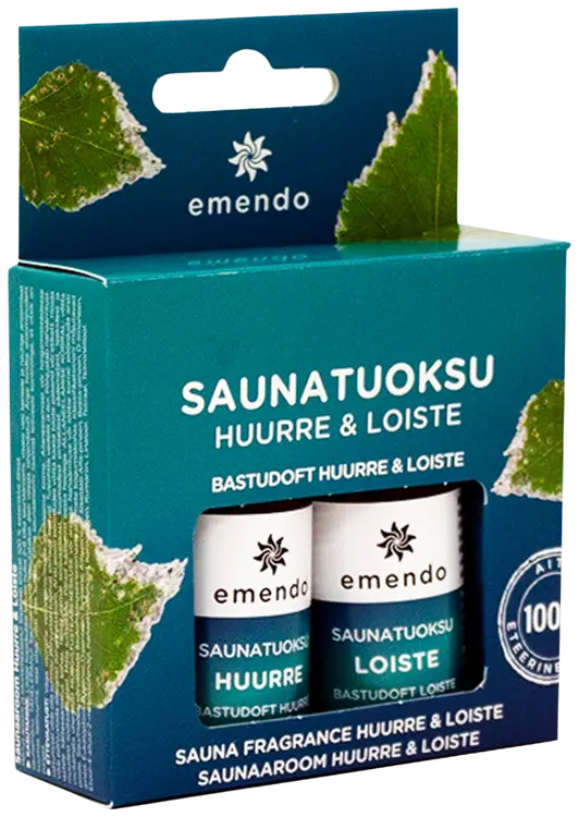 Emendo saunatuoksut Huurre & Loiste 2 x 10 ml