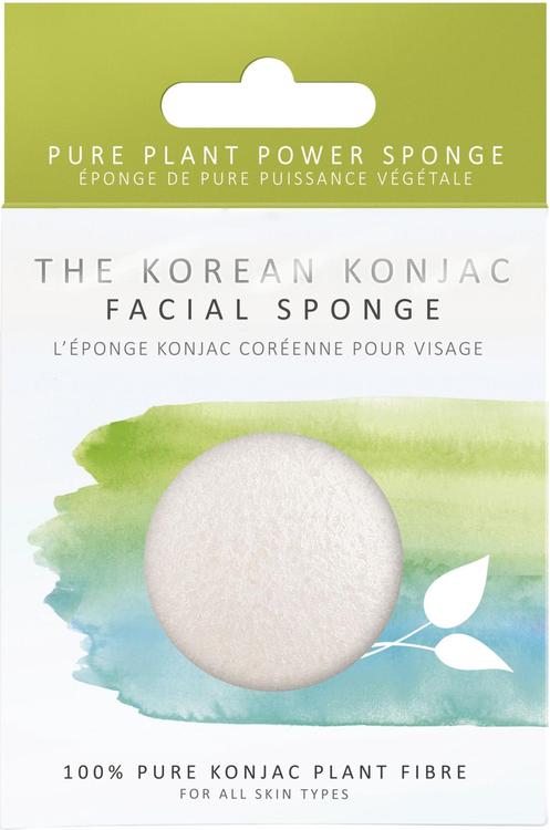The Konjac Sponge Company Premium Facial Puff Pure White kaikille ihotyypeille