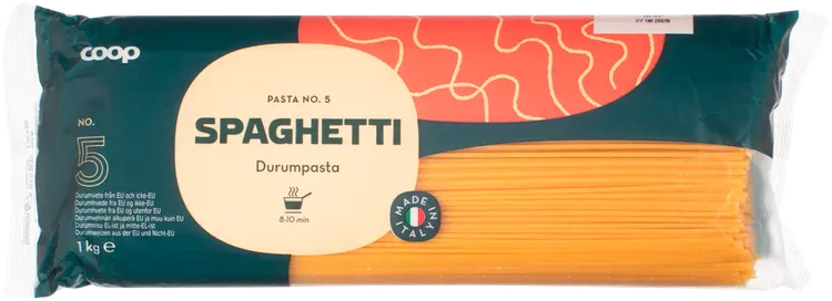 Coop spaghetti 1 kg