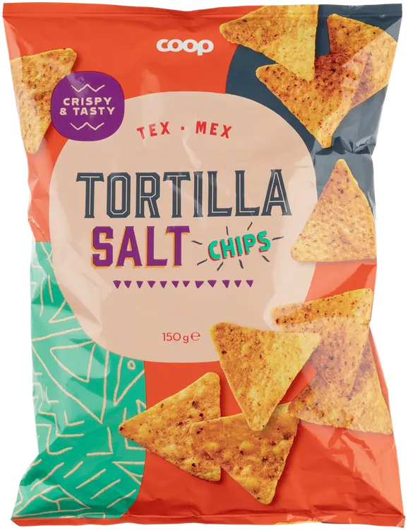 Coop tortilla chips 150 g