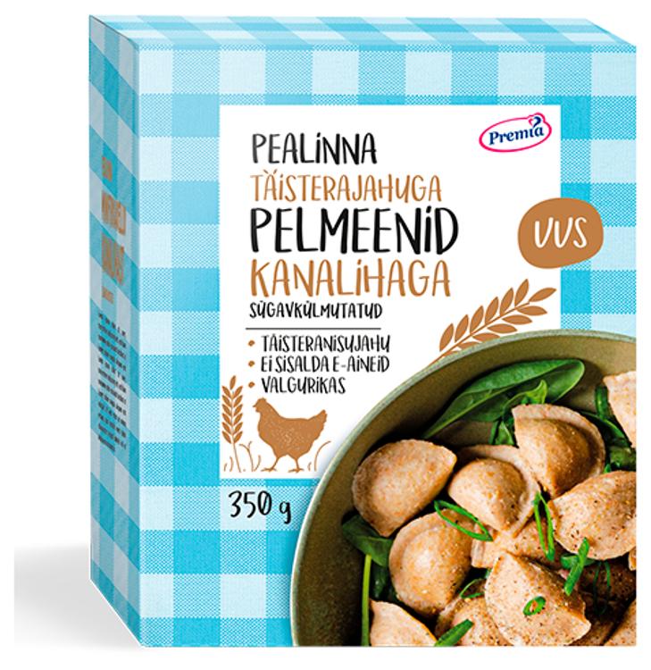 Pealinna täisterajahuga pelmeenid kanalihaga 350g