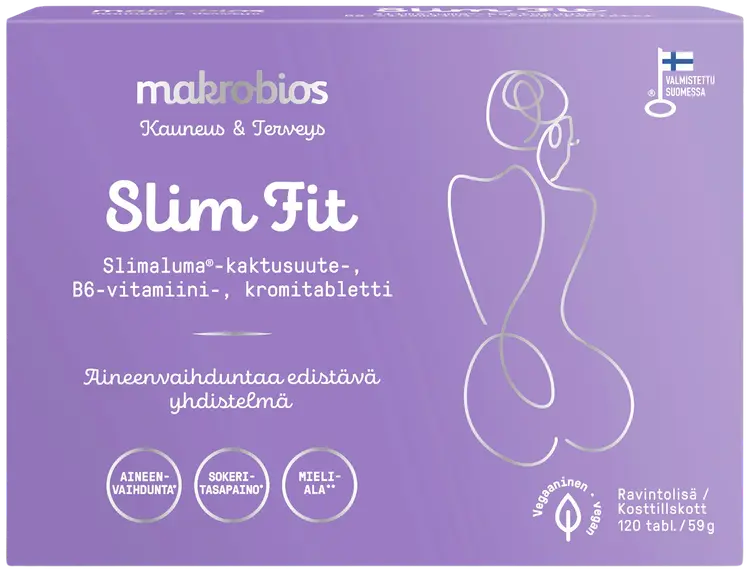 Makrobios Slim Fit 120 tablettia 59g