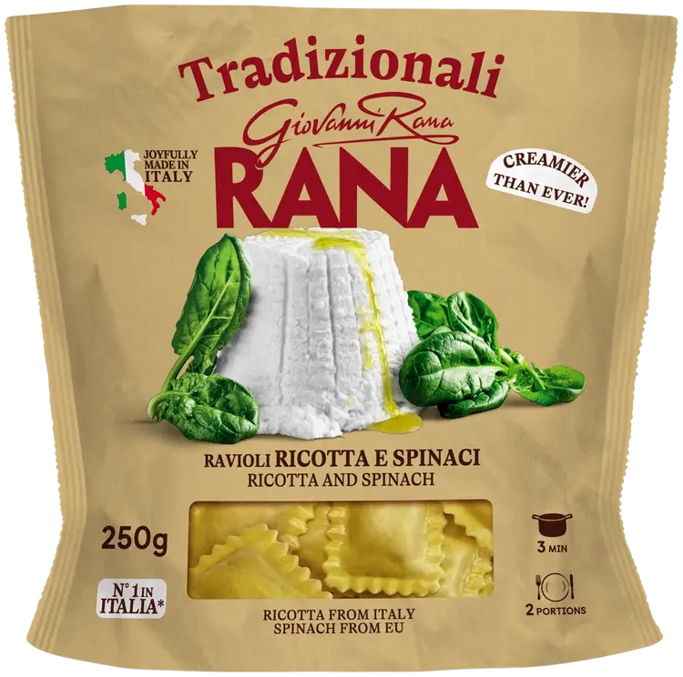 Rana Ravioli ricotta & pinaatti 250g