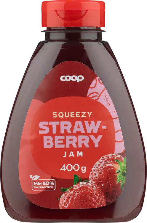 Coop mansikkahillo pullossa 400 g