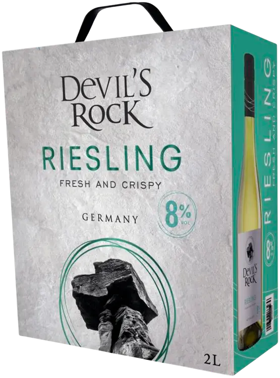 Devil's Rock Riesling 8 til-% 2L BIB valkoviini
