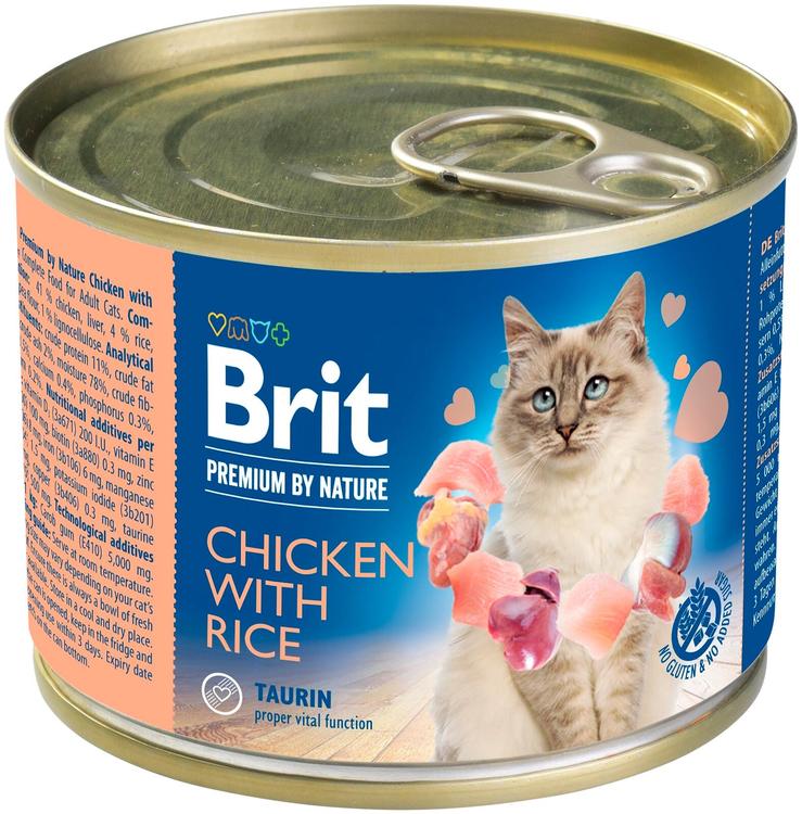 Brit Premium by Nature Kana-riisi 200 g