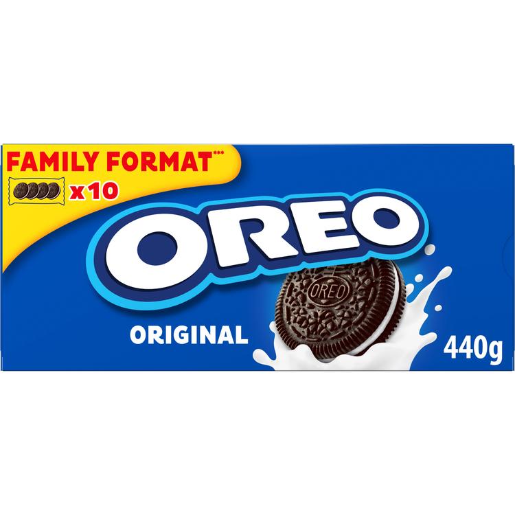Oreo original kihilised küpsised, perepakend 440g