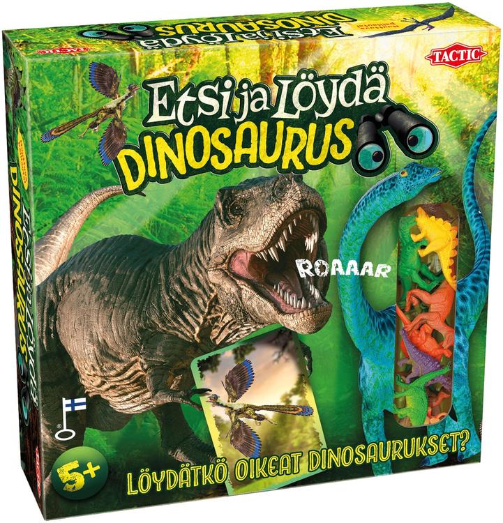 Tactic peli Etsi ja löydä Dinosaurus