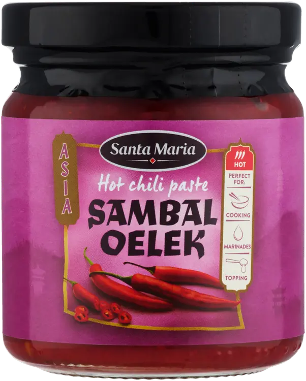 Santa Maria 200G Sambal Oelek Chili Paste