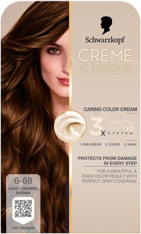 Creme Supreme 6-68 Vaalea Karamellinruskea