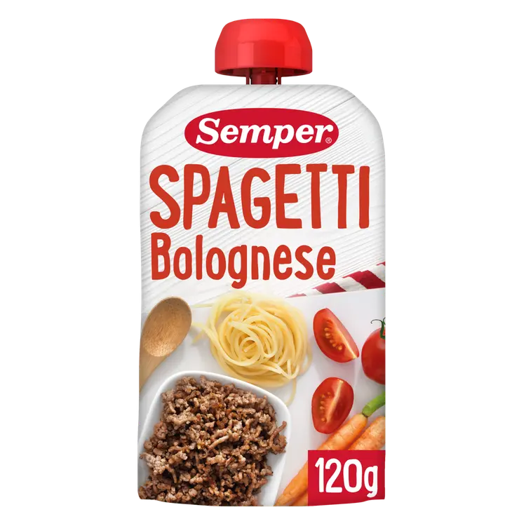 Semper Spagetti bolognese 6kk lastenateria 120g