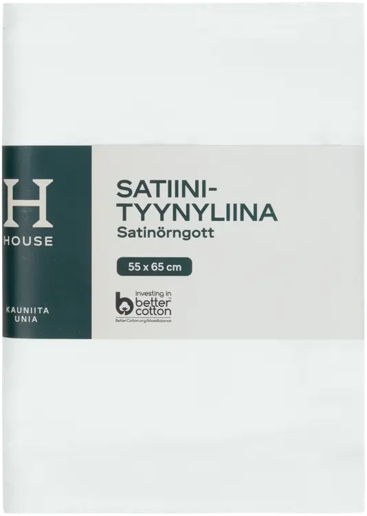 House satiinityynyliina 55x65 cm