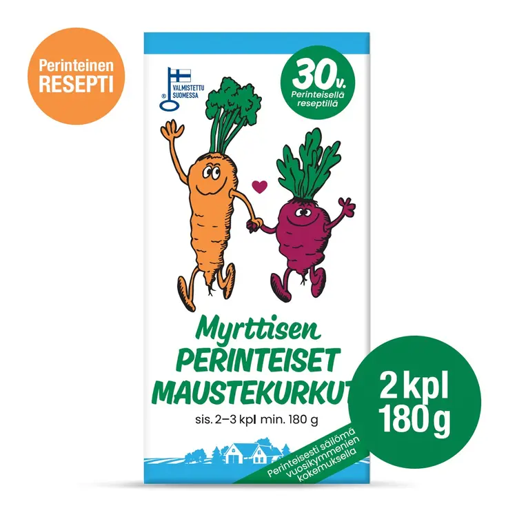 Myrttisen maustekurkku 2kpl 180g