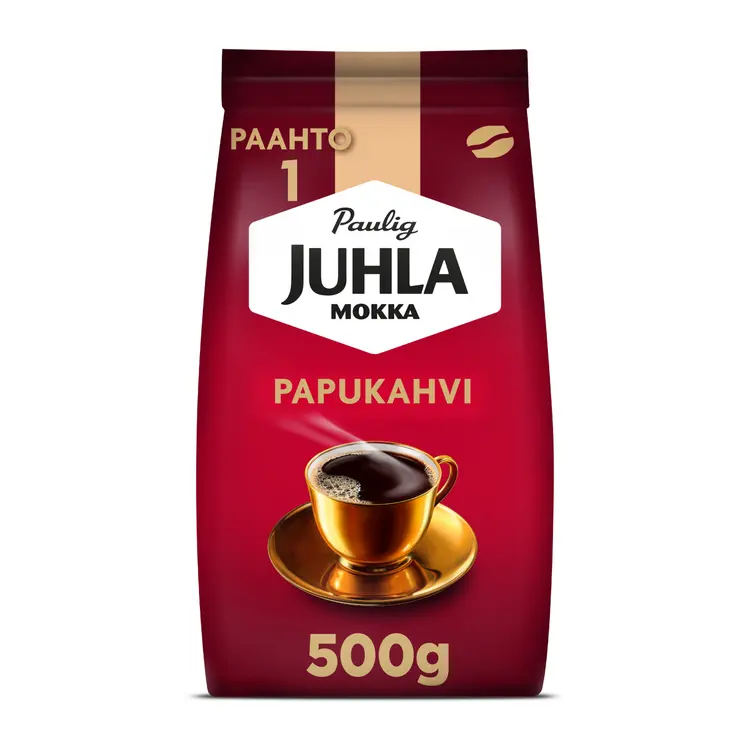 Paulig Juhla Mokka kahvi kahvipapu 500g