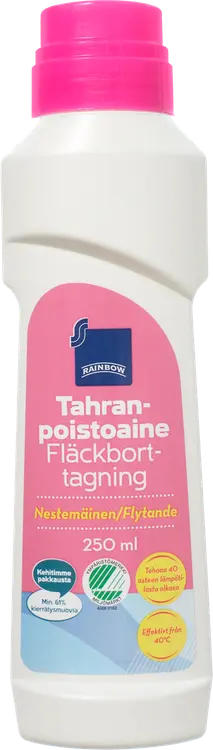 Rainbow nestemäinen tahranpoistoaine 250 ml