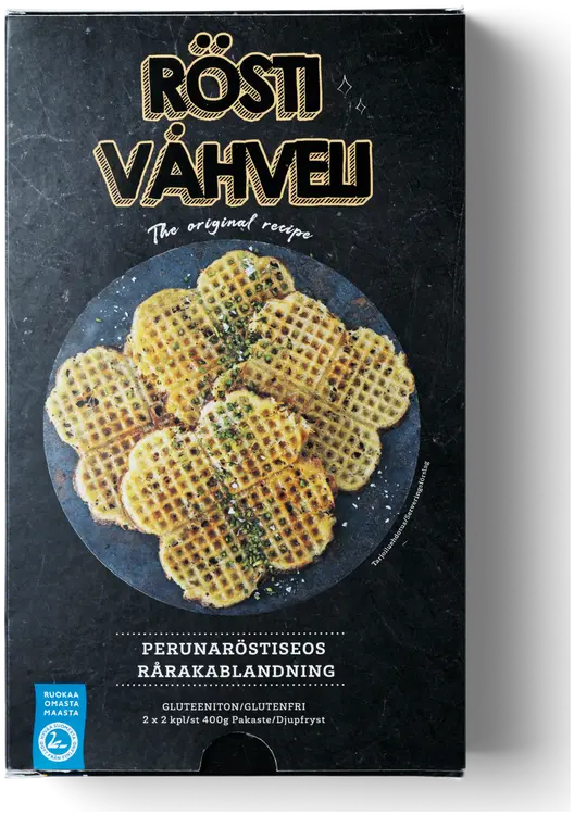 Våffelrakan Röstivåhveli 400 g pakaste