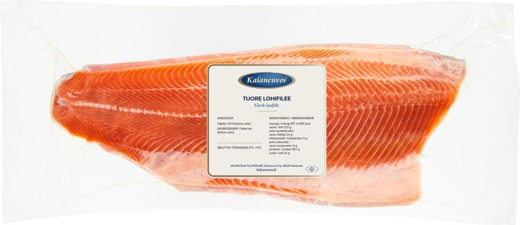 Kalaneuvos Tuore lohifileepala vak n.700g