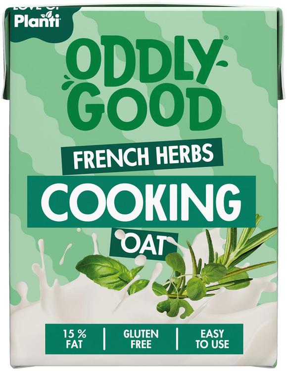 Oddlygood® Cooking Oat 2 dl ranskalaiset yrtit gluteeniton