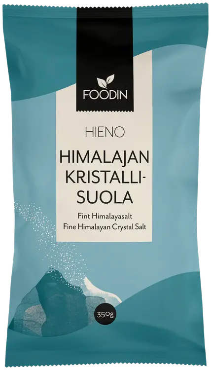 Foodin Himalajan kristallisuola hieno 350g