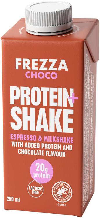 Frezza proteiinikahvipirtelö 250 ml Choco laktoositon RFA