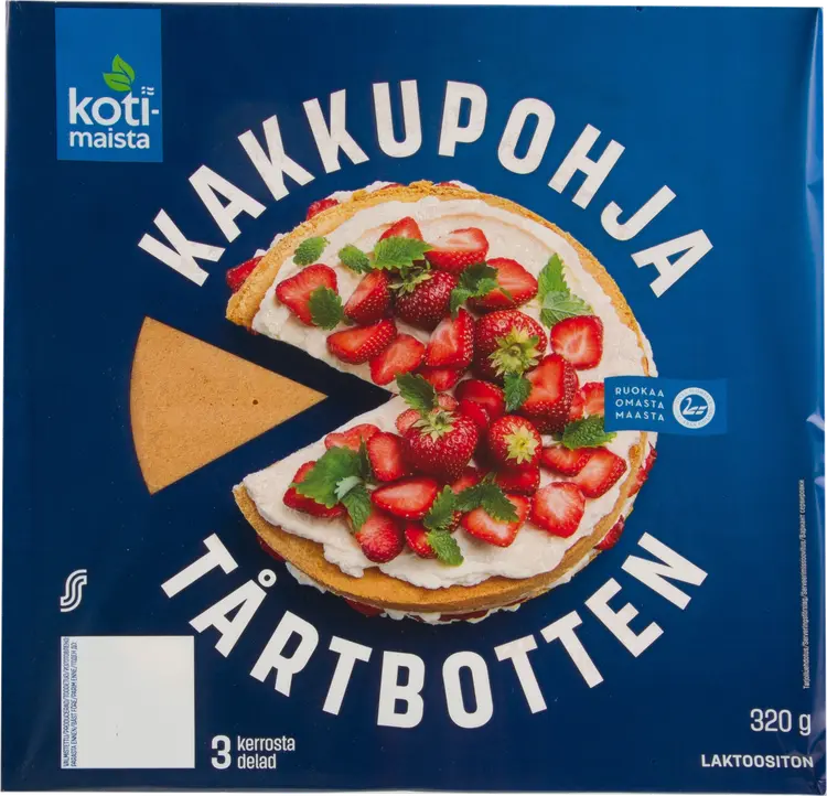 Kotimaista kakkupohja 320 g