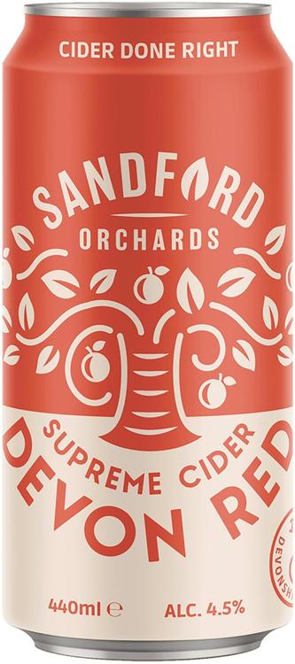 Sandford Orchards Supreme Cider Devon Red 4,5% 0,44l omenasiideri