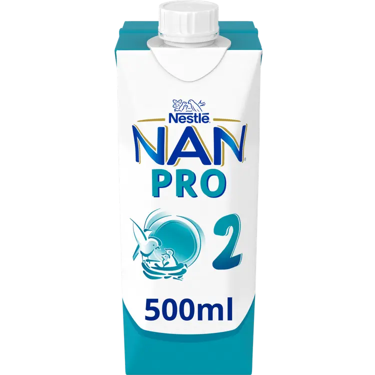 Nestlé Nan 500ml Pro 2 maitopohjainen käyttövalmis vierotusvalmiste