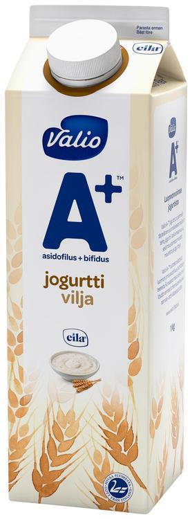 Valio A+™ jogurtti 1 kg vilja laktoositon