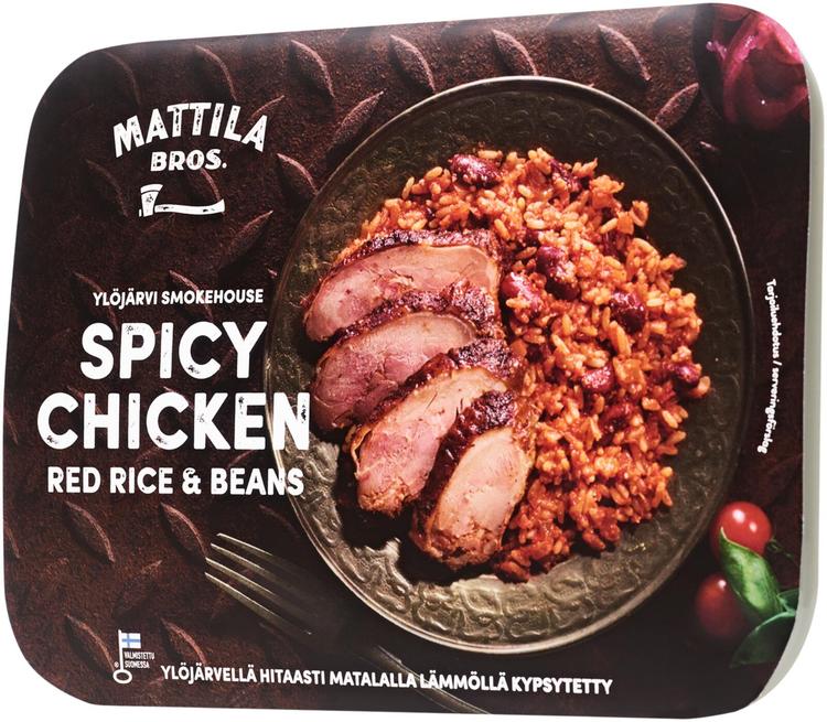 Mattila Bros. Smokehouse Spicy Chicken, Red Rice & Beans 280g