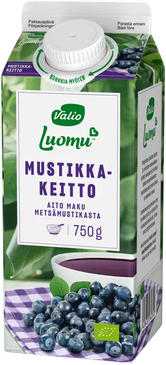 Valio Luomu™ mustikkakeitto 750 g