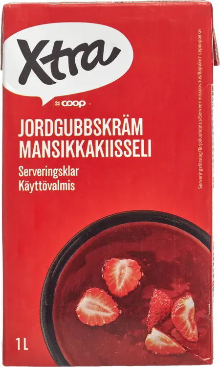 Xtra mansikkakiisseli 1 l