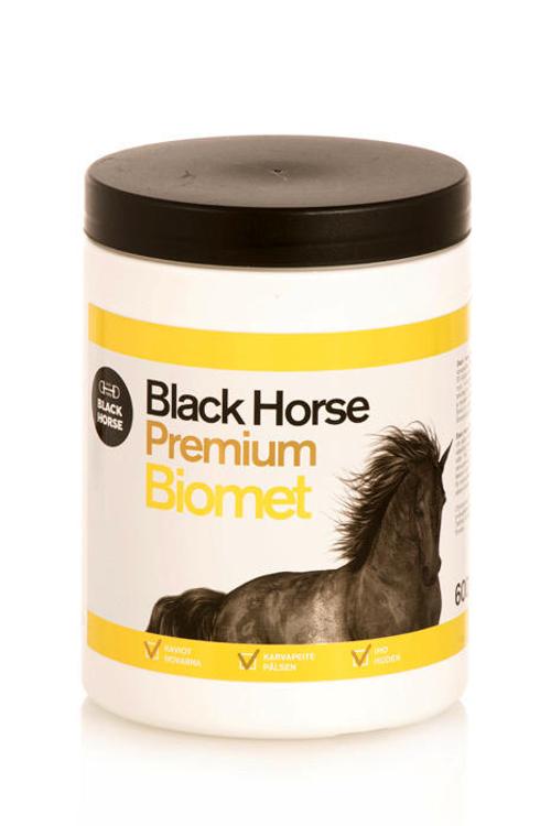 Black Horse Premium Biomet täydennysrehu hevosille 600 g