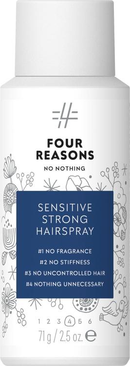 Four Reasons No nothing Sensitive Strong Hairspray hiuskiinne 100 ml
