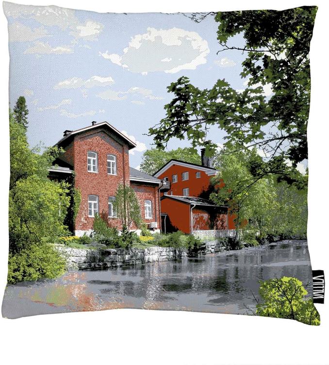Vallila tyynynpäällinen Loimijoki 43x43 cm multi