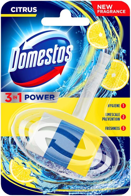 Domestos 3in1 Citrus WC-värskendaja