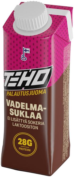 TEHO Vadelma-Suklaa palautusjuoma 0,33 l