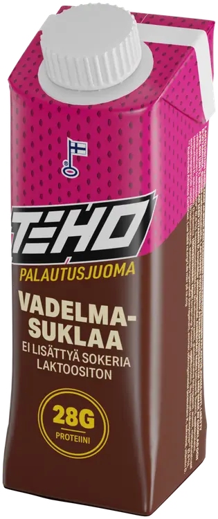 TEHO Vadelma-Suklaa palautusjuoma 0,33 l