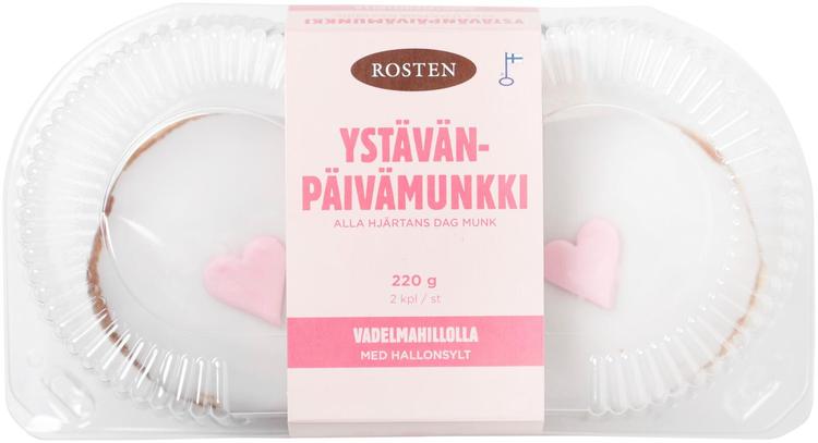 Rosten Ystävänpäivämunkki 2 kpl 220 g