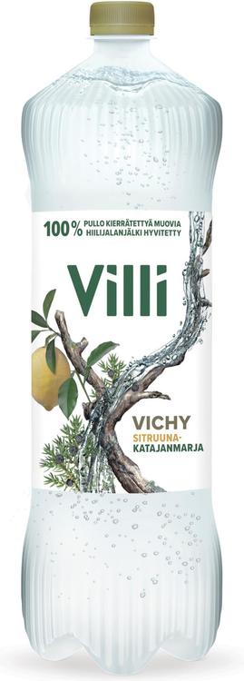 Villi Vichy sitruuna-katajanmarja 1,5 l