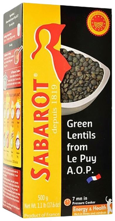 Sabarot Le Puy Vihreä linssi 500g