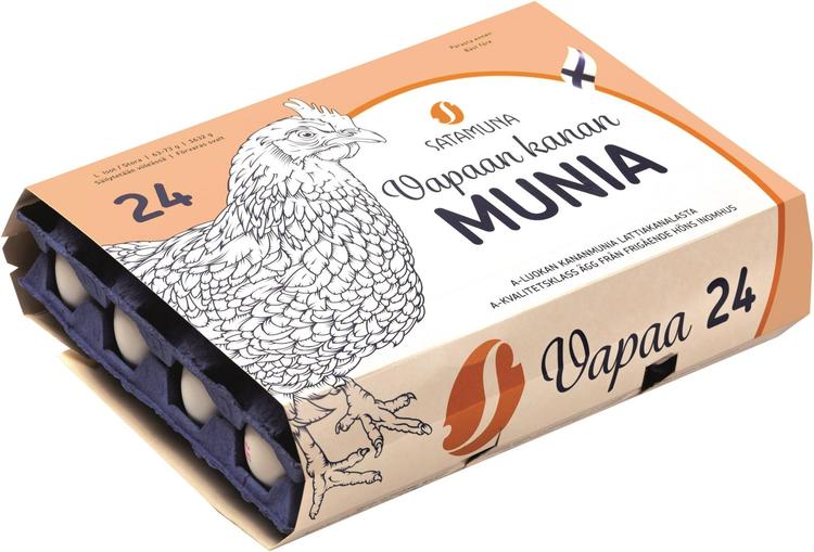 Satamuna Vapaan kanan munia L-24, 1,63 kg