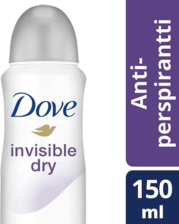 Dove Body Spray Invisible Dry 150ml