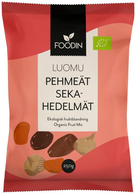 Foodin Pehmeät sekahedelmät luomu 250g