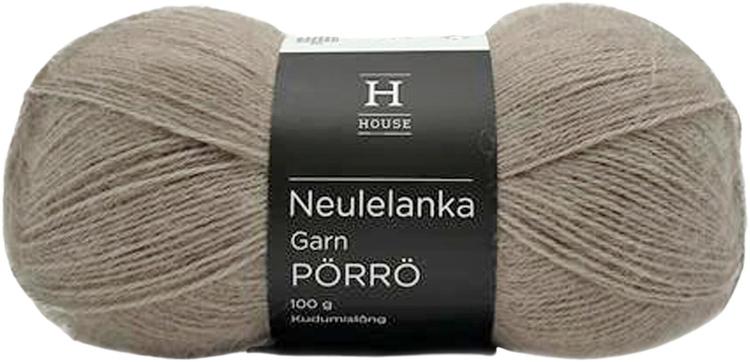 House lanka mohair-villa-akryyli Pörrö 100 g Beige 11053