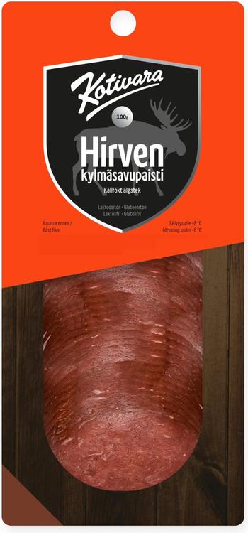 Kotivara Hirven kylmäsavupaisti 100 g