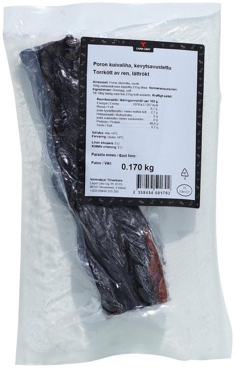 Lapin Liha poron kuivaliha kevytsavustettu noin 150g