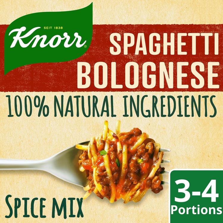 Knorr Spaghetti Bolognese Ateria-aines 38 g 3–4 annosta