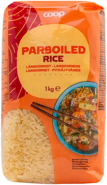 Coop pitkäjyväinen riisi 1 kg