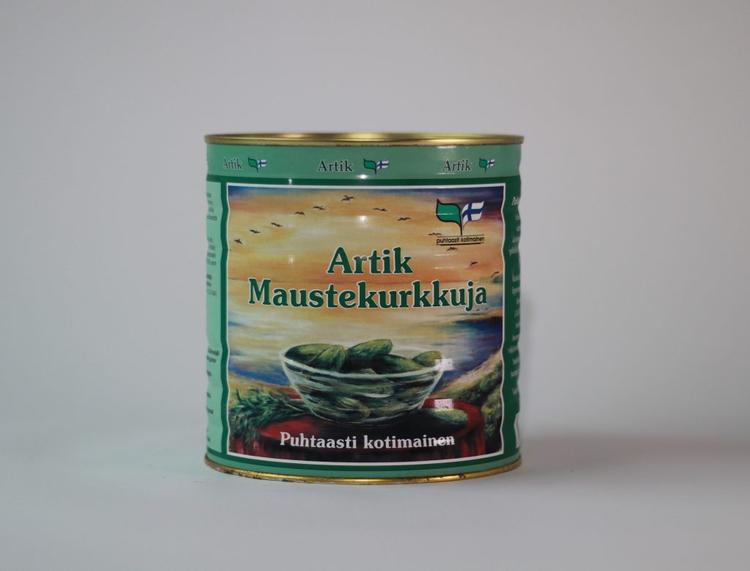 ARTIK Kokonaisia maustekurkkuja SUOMI 2,9 KG