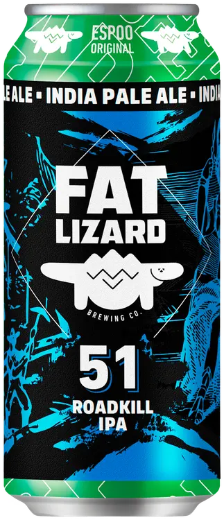 FAT LIZARD 51 Roadkill IPA 6,5% 0,44l tlk